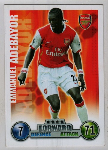 Topps match attax 2007 - match, 2007/08