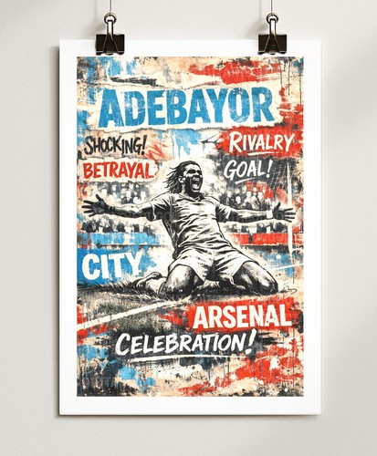 Stampa calcio adebayor - adebayor, |