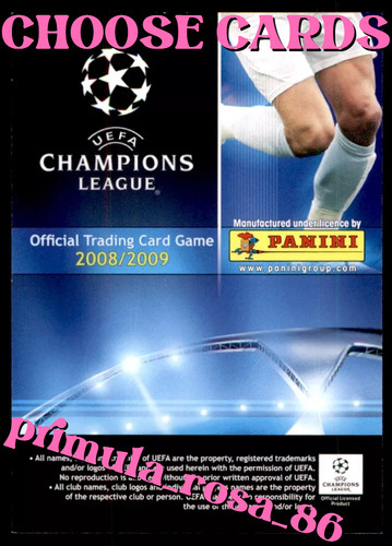 Panini scegli card mancanti - scegli,