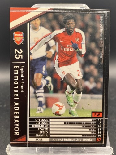 Emmanuel adebayor panini wccf - emmanuel,