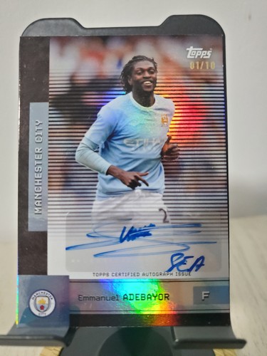 Set squadra adebayor autografo - squadra,