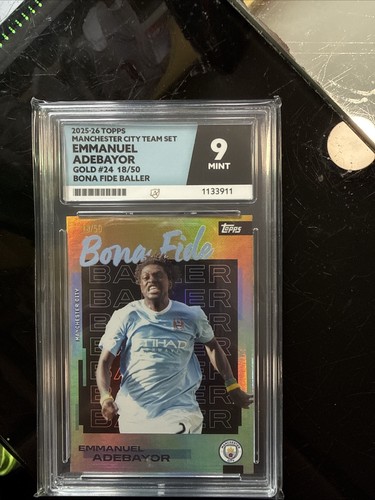 2025 topps manchester city - 2025/26,