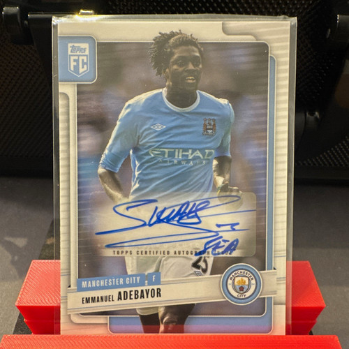 Topps emmanuel adebayor - topps,