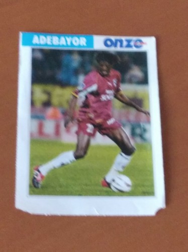 Ficha onze mondial adebayor - onze,